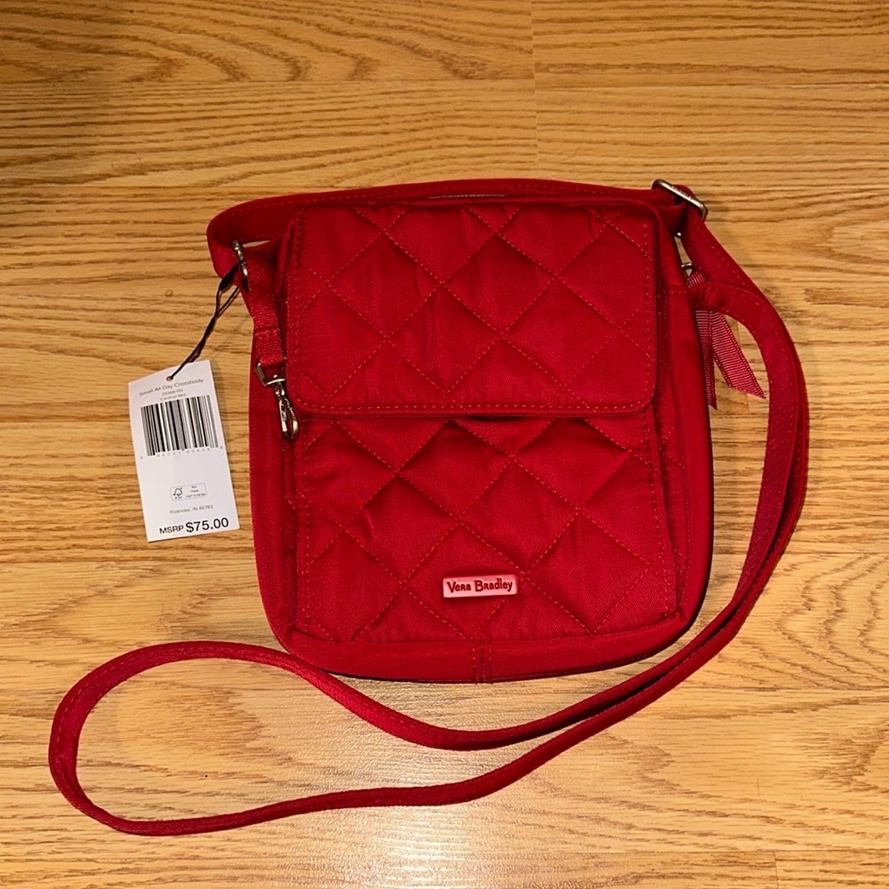 NWT! Vera Bradley Small All Day Crossbody